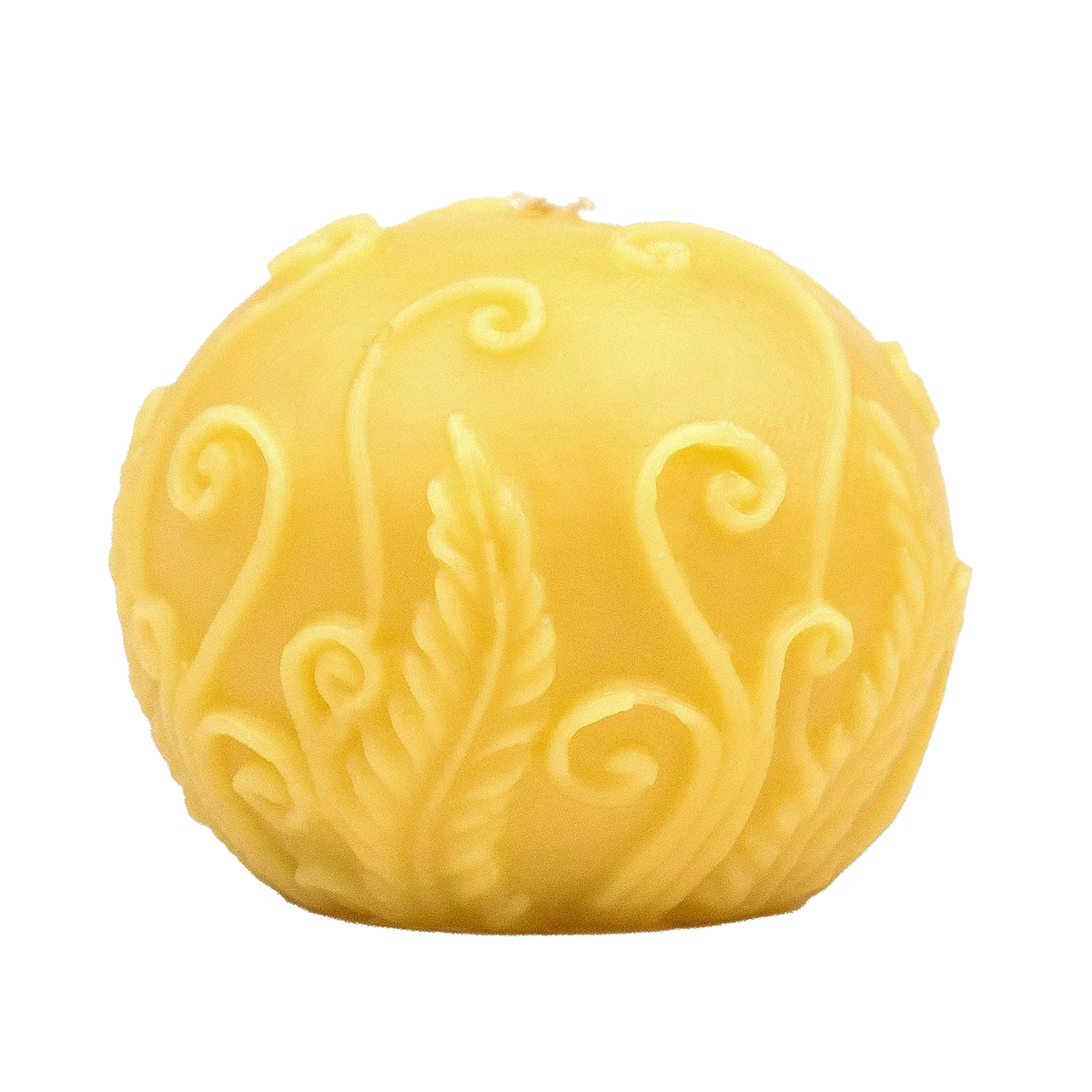 Fern Ball Beeswax Candle by Register Family Farm
