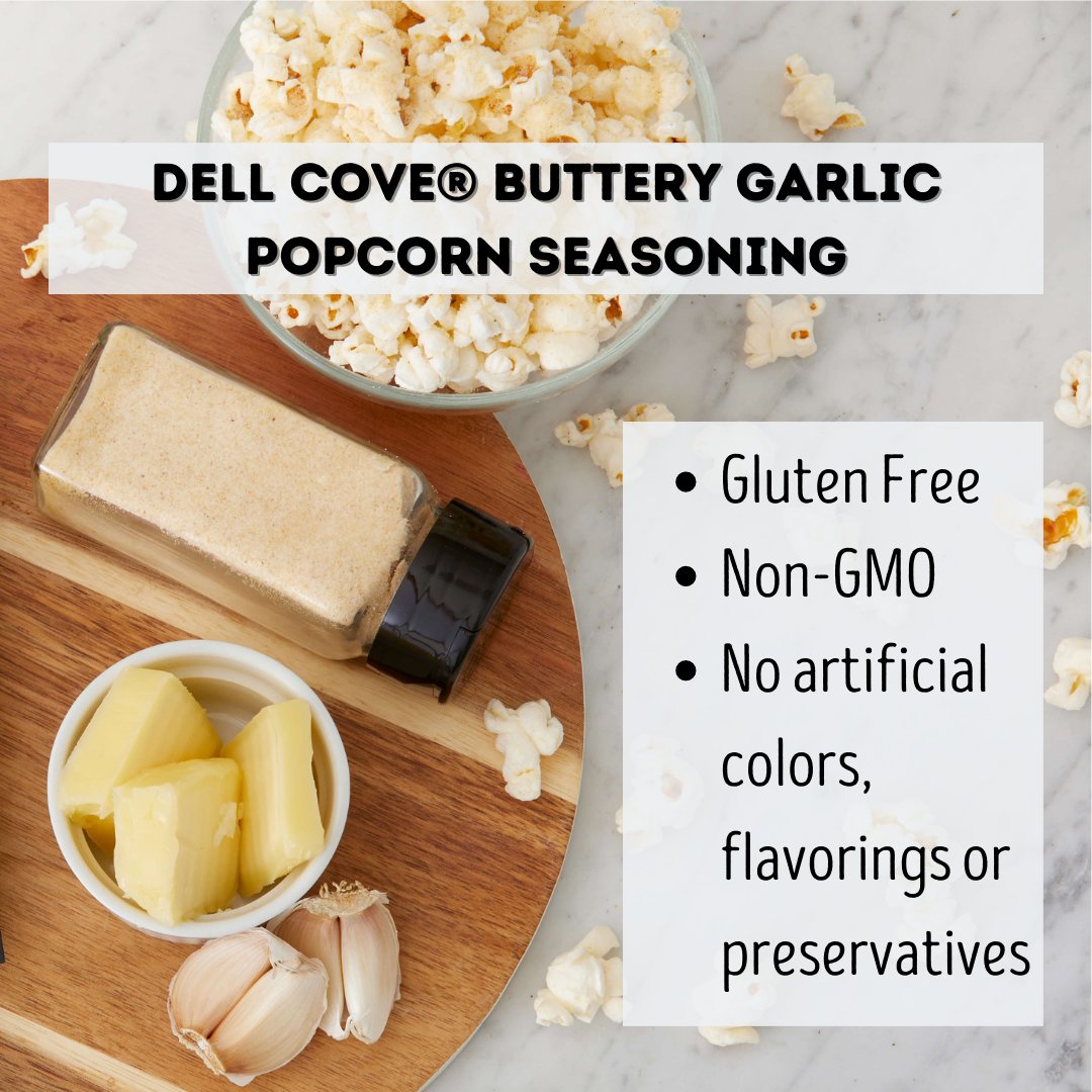 Buttery Garlic Popcorn Seasoning | Movie Butter Flavor