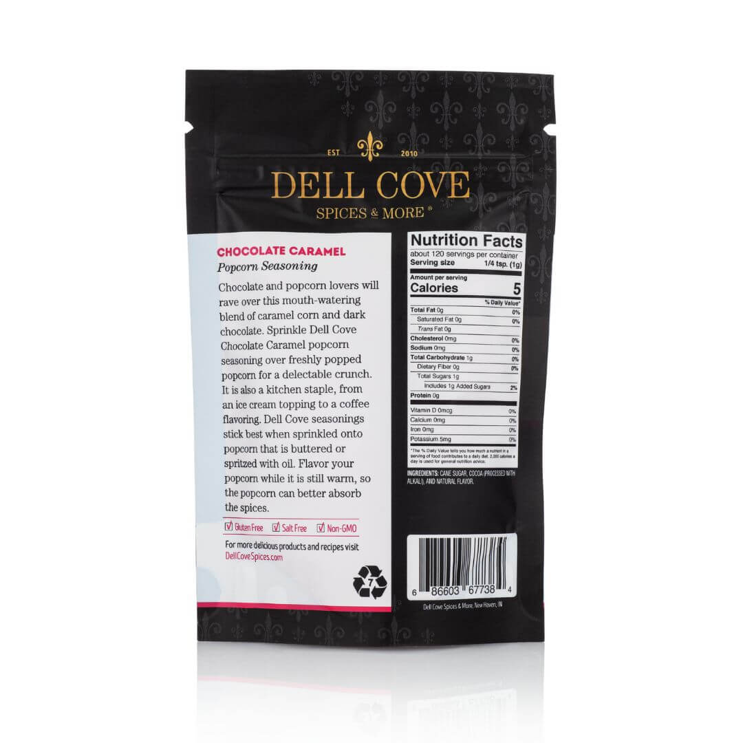 Chocolate Caramel Popcorn Seasoning | Sweet Gourmet Treat