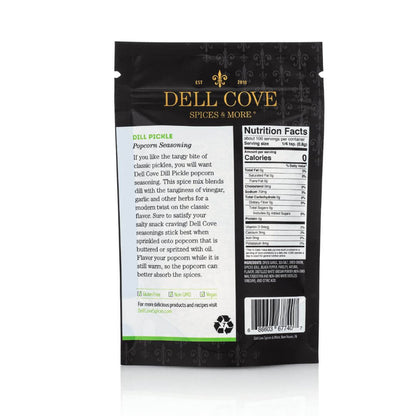 Dill Pickle Popcorn Seasoning | Tangy Gourmet Popcorn Salt