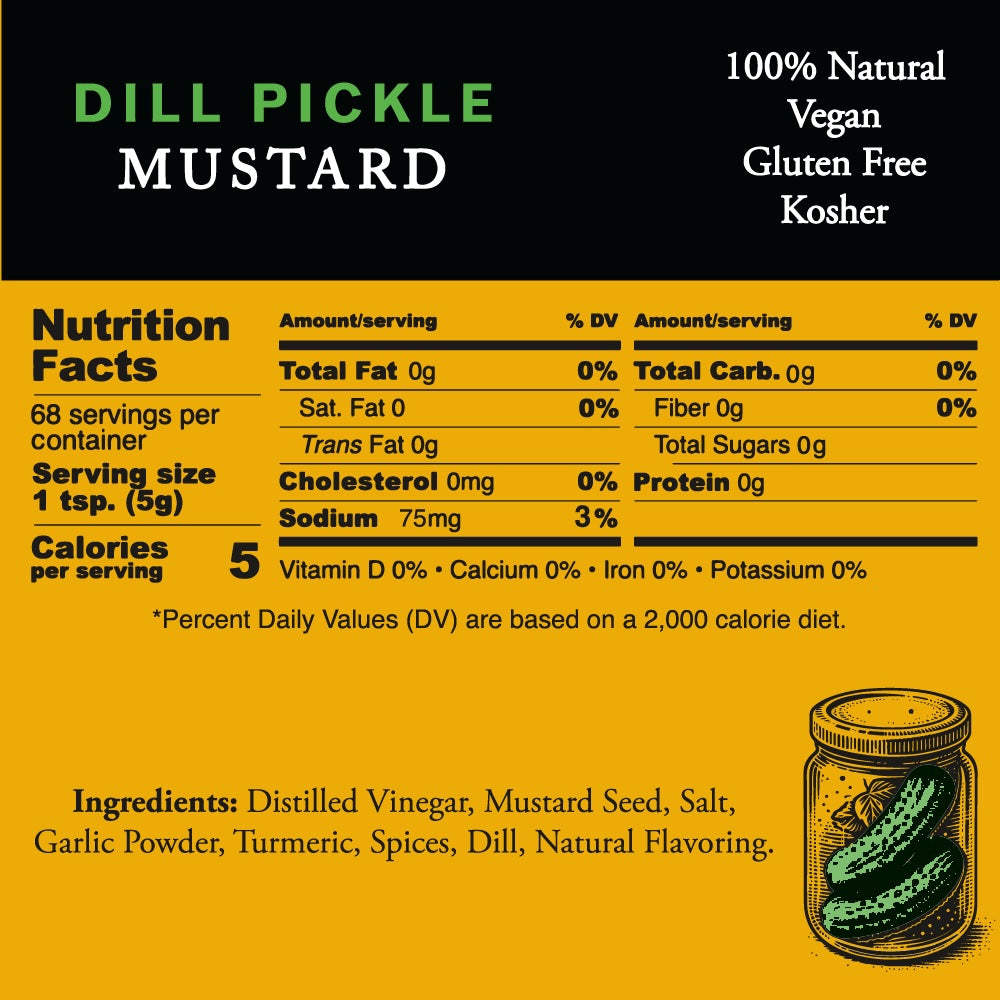 Dill Pickle Mustard, image 2 of 6