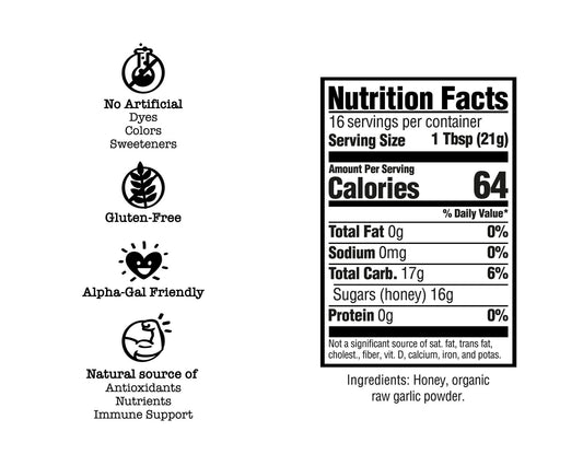 Drizzlers Garlic Honey, Condiment from Yes Honey