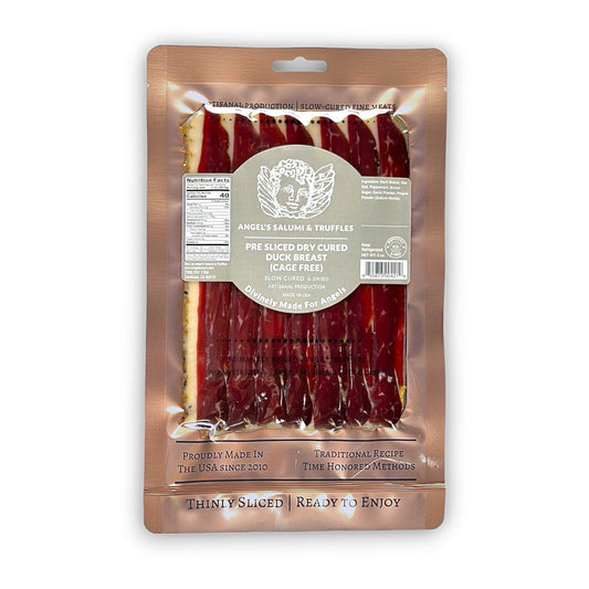Pre-Sliced Duck Prosciutto (2oz) by Angel's Salumi & Truffles