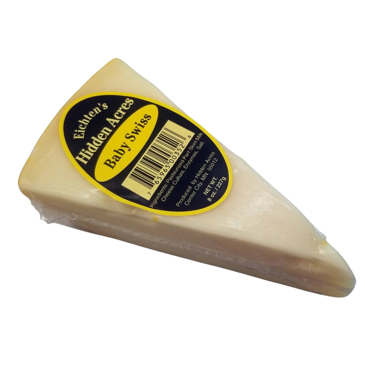 Eichtens Baby Swiss 1/2 lb Wedge Aged 2 Year by Eichtens Cheeses, Gifts & Foods