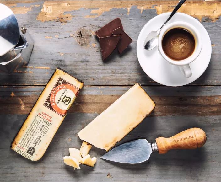 BellaVitano Espresso, Cheese from Keystone Cheese