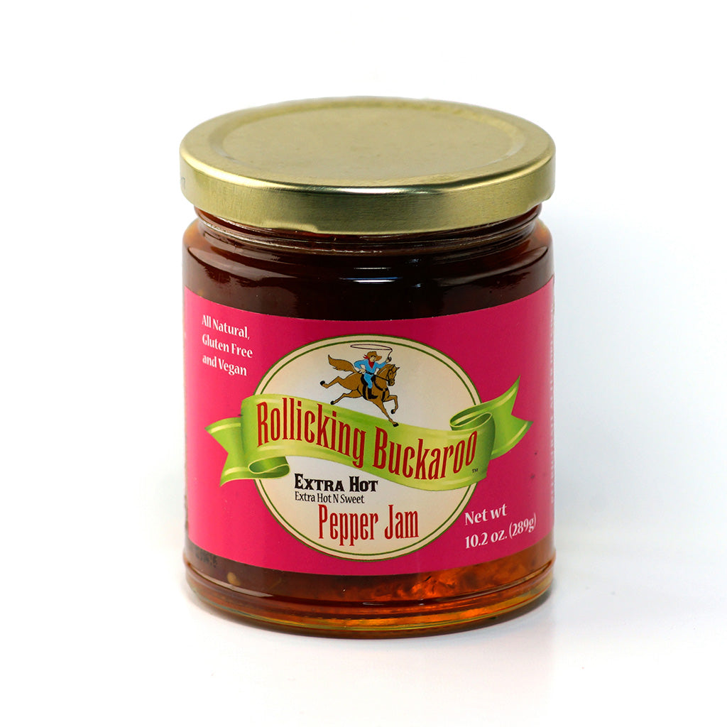 Extra Hot Pepper Jam "Extra Hot N Sweet" by Rollicking Buckaroo