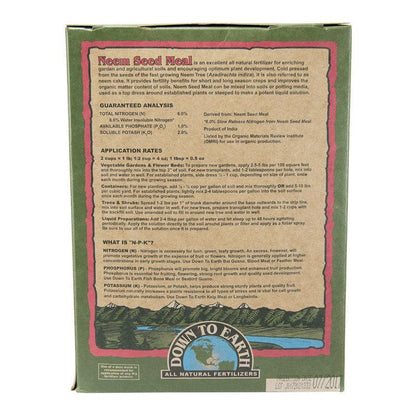 Neem Seed Meal 6-1-2  (5 lb Box), Garden from Grow Organic