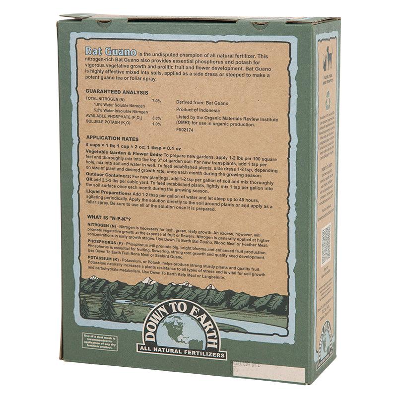 Bat Guano Hi N 7-3-1 (2 lb), Garden from Grow Organic