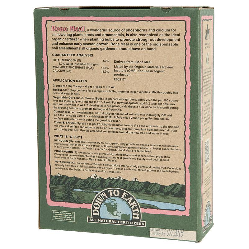Bone Meal 3-15-0 (5 lb Box), Garden from Grow Organic