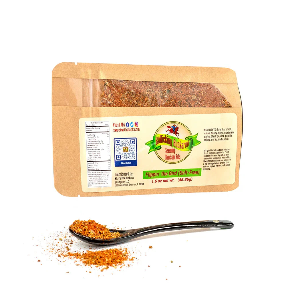 Flippin' the Bird (Salt-Free) Seasoning Blend, Pantry from Rollicking Buckaroo