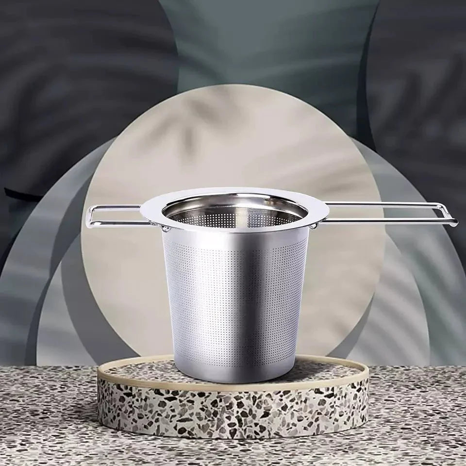 Foldable strainer by Nepal Tea