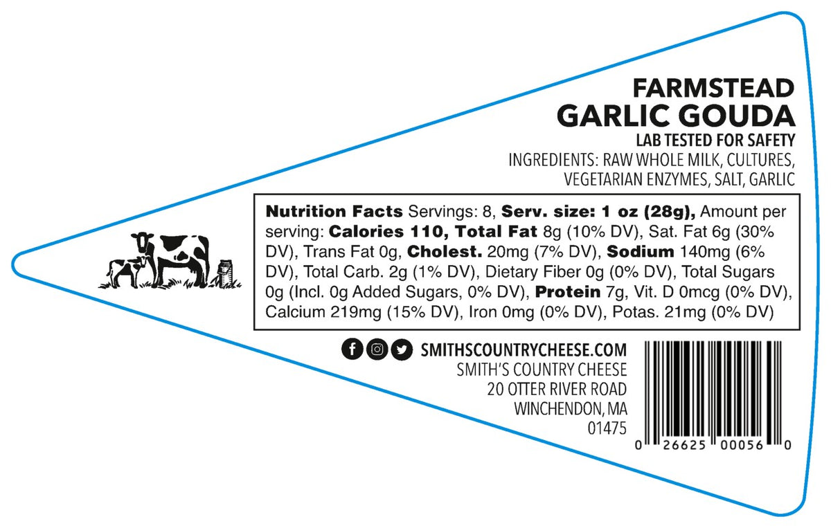 Farmstead Gouda With Garlic