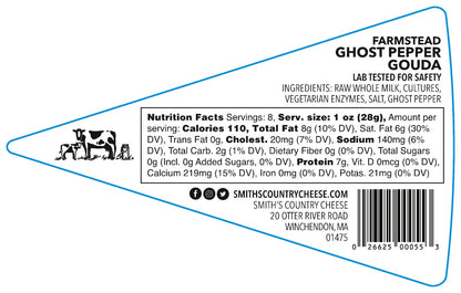 Ghost Pepper Farmstead Gouda