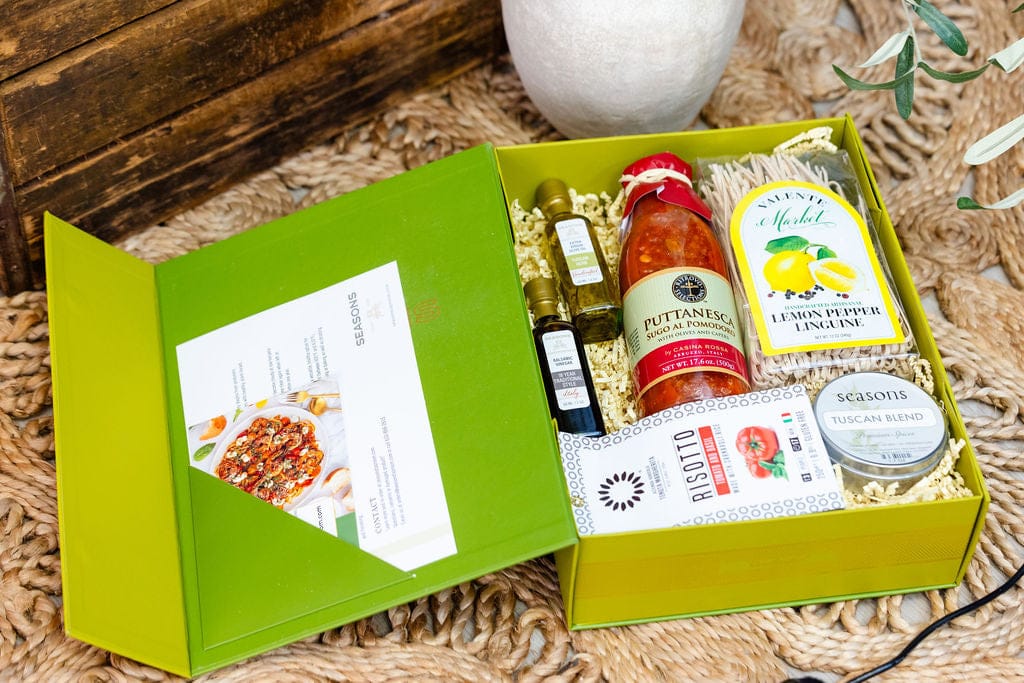 Italian Dinner Gift Box by Seasons Olive Oil & Vinegar