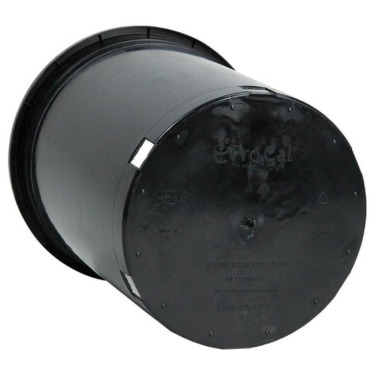 Black Plastic Pot (5 gallon size), Garden from Grow Organic