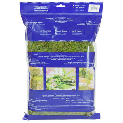 SuperMoss Preserved Sheet Moss (8 oz), Garden from Grow Organic