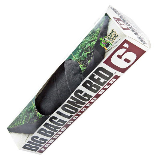 Smart Pot Big Bag Long Bed 6' Black, Garden from Grow Organic