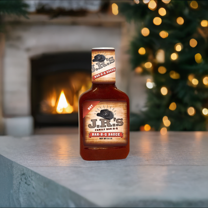 JR's Hot Bar-B-Q Sauce, Condiment from JR's BBQ