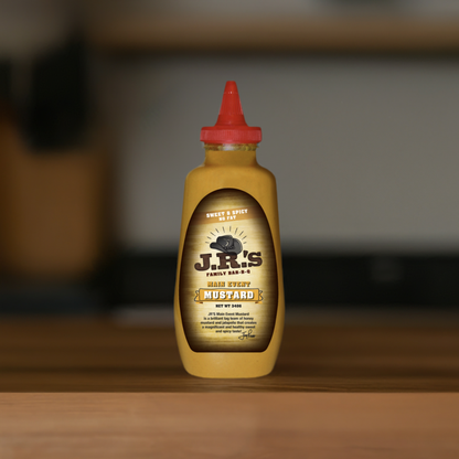 JR's Main Event Mustard, Condiment from JR's BBQ