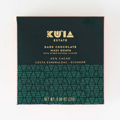 Guava Dark Chocolate Bar, Confection from Maui Kuʻia Estate Chocolate