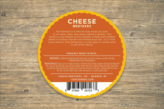 Dill Havarti, Cheese from Cheese Brothers, Inc.