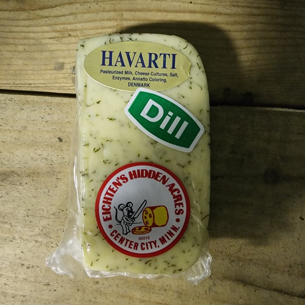 Havarti Dill Cheese 1/2# by Eichtens Cheeses, Gifts & Foods