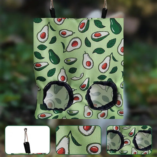 Rabbit Hay Feeder, Hanging Hay Feeding Bags For Rabbit, Cute Hay Manger Dispenser For Small Animal Big Hamster, Chinchilla, Hamster from Dahlia Pets