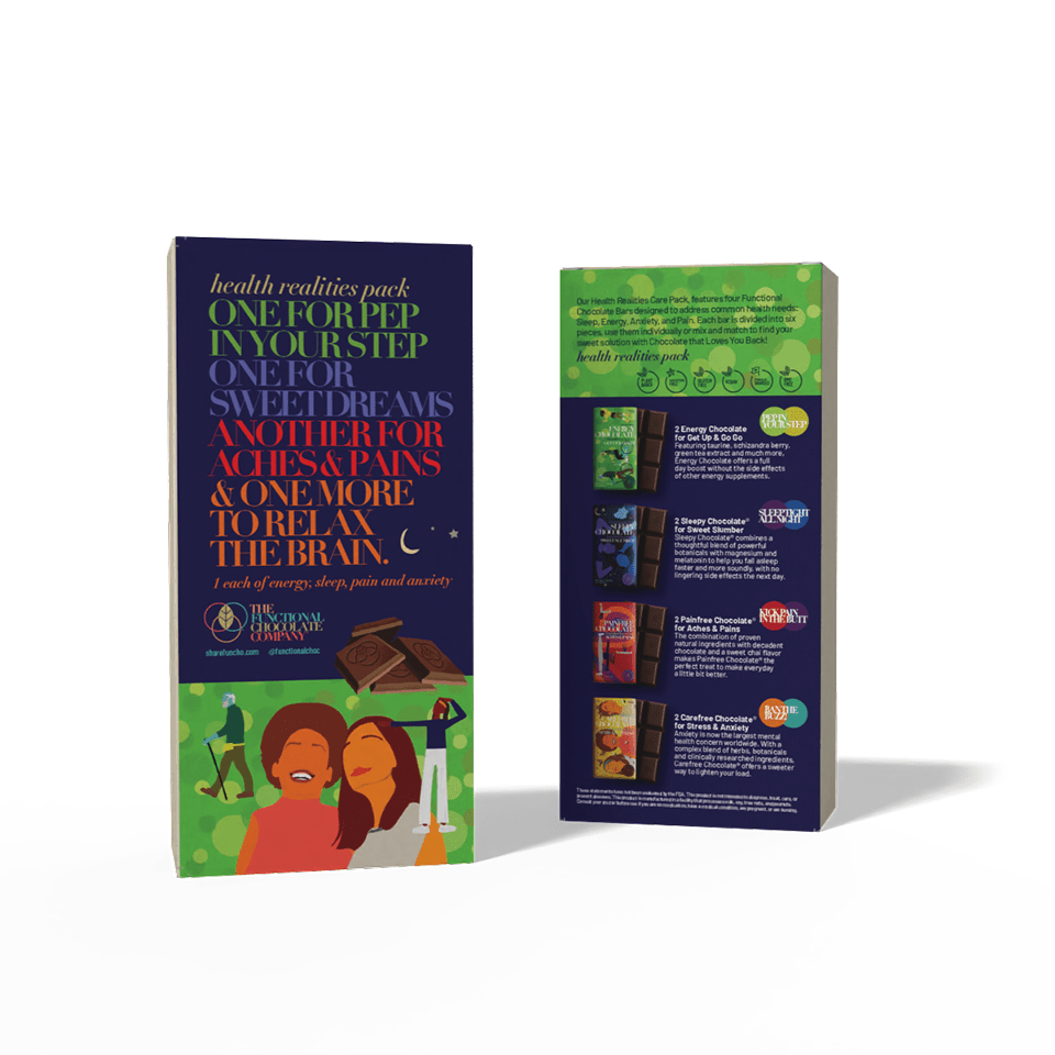 Health Realities Care Pack by The Functional Chocolate Company