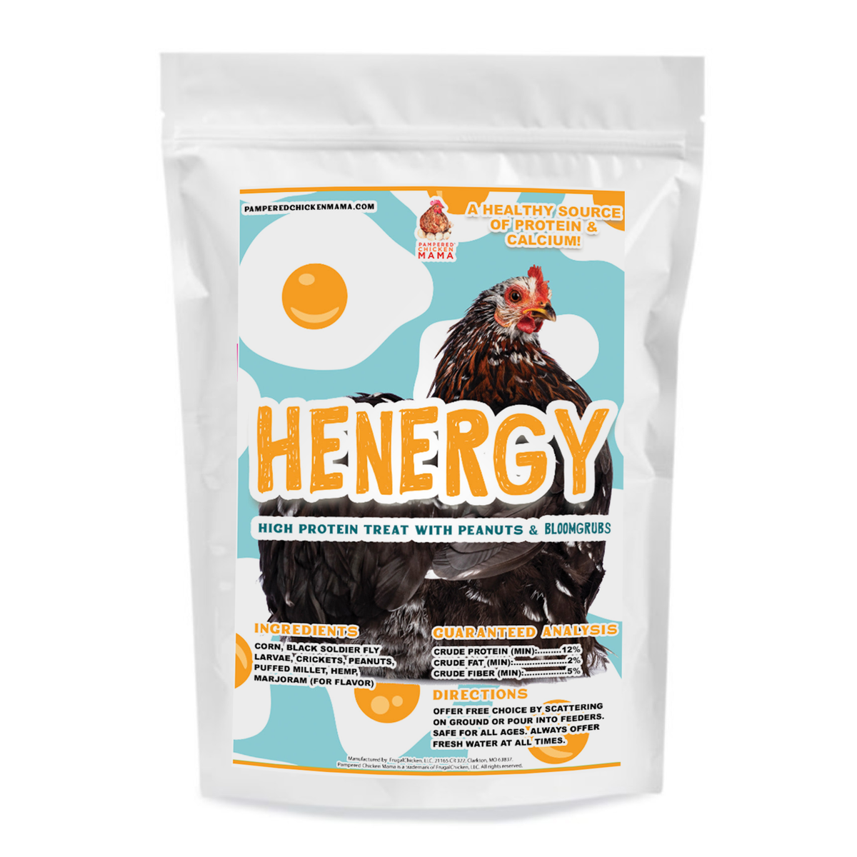 Henergy Textured Treat: Makes Cooped Chickens Happy! from Dahlia Pets