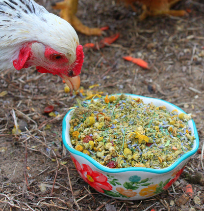 Scent of Spring Nesting Herbs For Backyard Chickens With Lavender, Chamomile, Calendula, and more!, Herbs from Dahlia Pets
