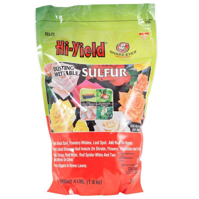 Hi-Yield Wettable Sulfur (3.25 lb), Garden from Grow Organic