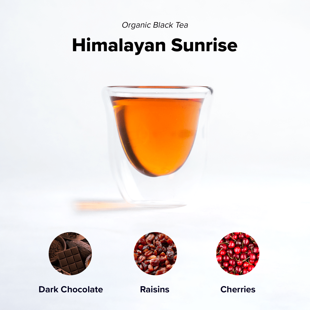 Himalayan Sunrise (Special Black Tea) - 15 Pyramid Tea Bags, image 2 of 4