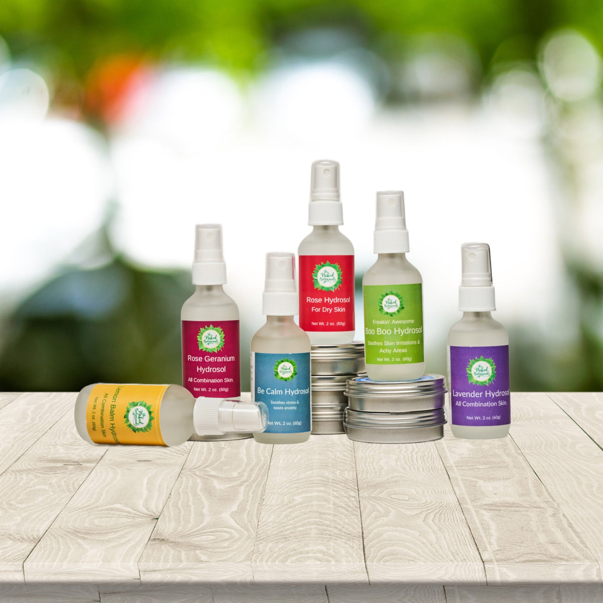 Soothing Gift Box: Tea, Hydrosol & Salve