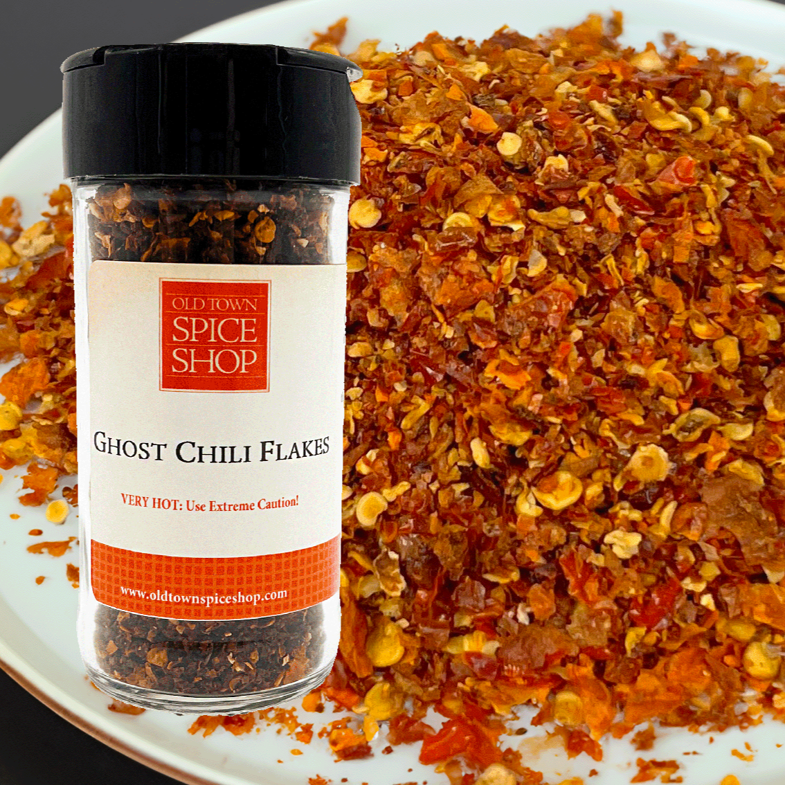 Ghost Chili Flakes by Old Town Spice Shop