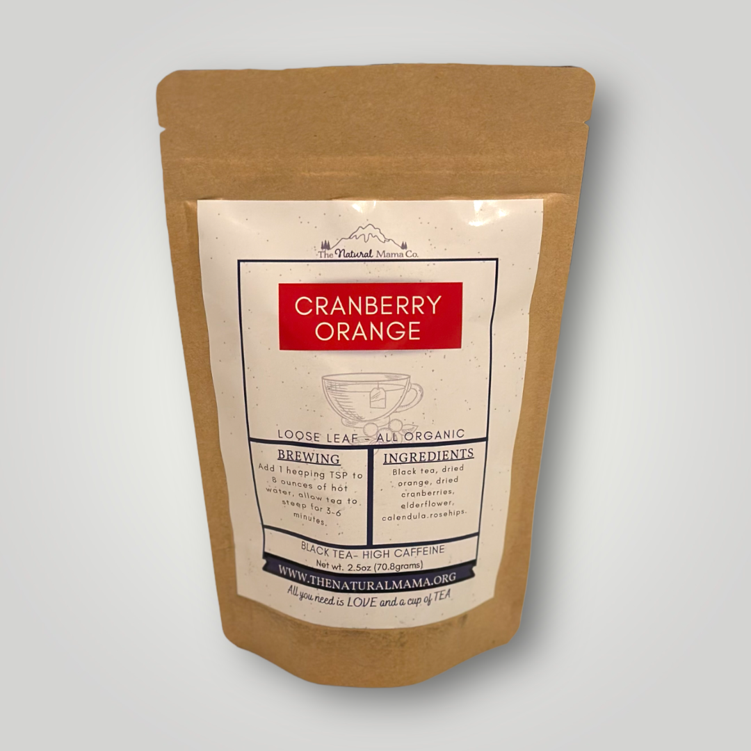 Cranberry Orange Black Tea, Tea from The Natural Mama Co
