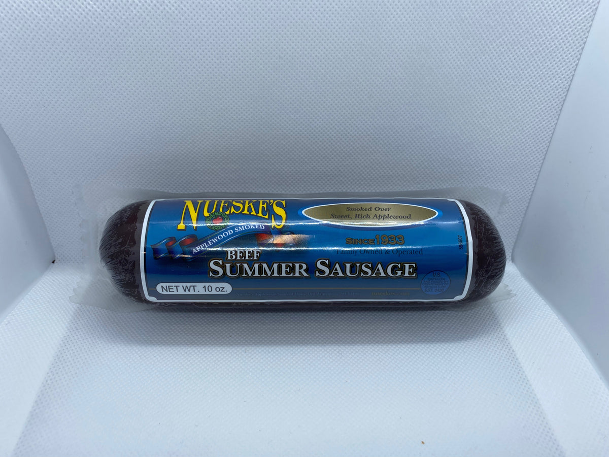 Nueske's Beef Summer Sausage, 10 oz