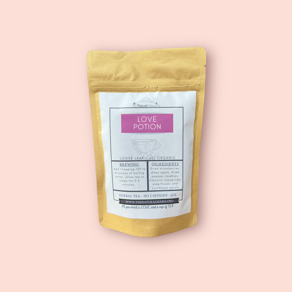 Love Potion, Tea from The Natural Mama Co