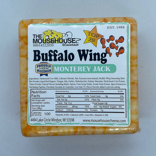 Buffalo Wing Monterey Jack by Mousehouse Cheesehaus