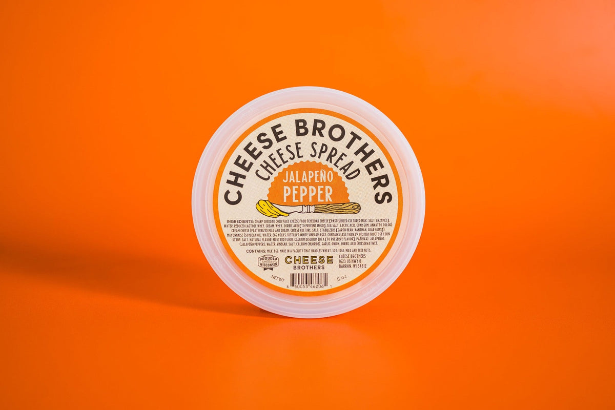 Jalapeño Pepper Cheese Spread, Cheese from Cheese Brothers, Inc.