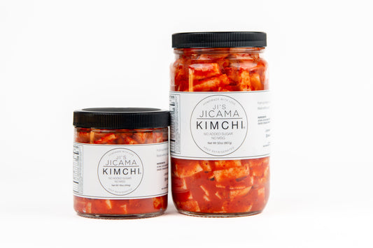 Vegan Jicama Kimchi, Prepared Foods from Ji's Kimchi
