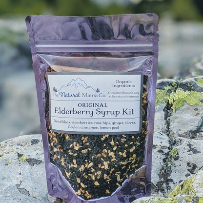 Super Sized Elderberry Syrup Kit - Original, Syrup from The Natural Mama Co