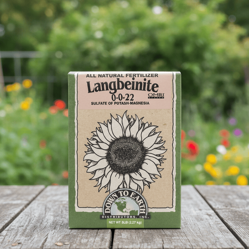 Langbeinite 0-0-22 Fertilizer (5 lb box), Garden from Grow Organic