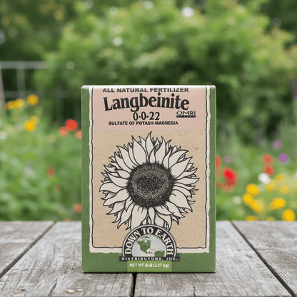 Langbeinite 0-0-22 Fertilizer (5 lb box), Garden from Grow Organic