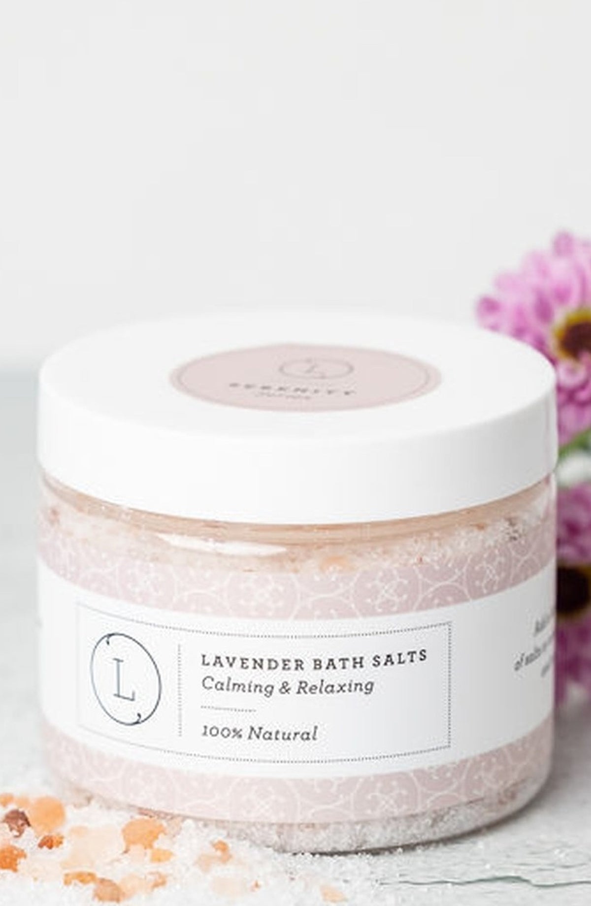 Lavender Natural Bath Salt Soak, Health & Beauty from Lizush