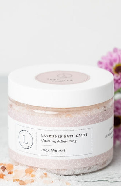 Lavender Natural Bath Salt Soak, Health & Beauty from Lizush