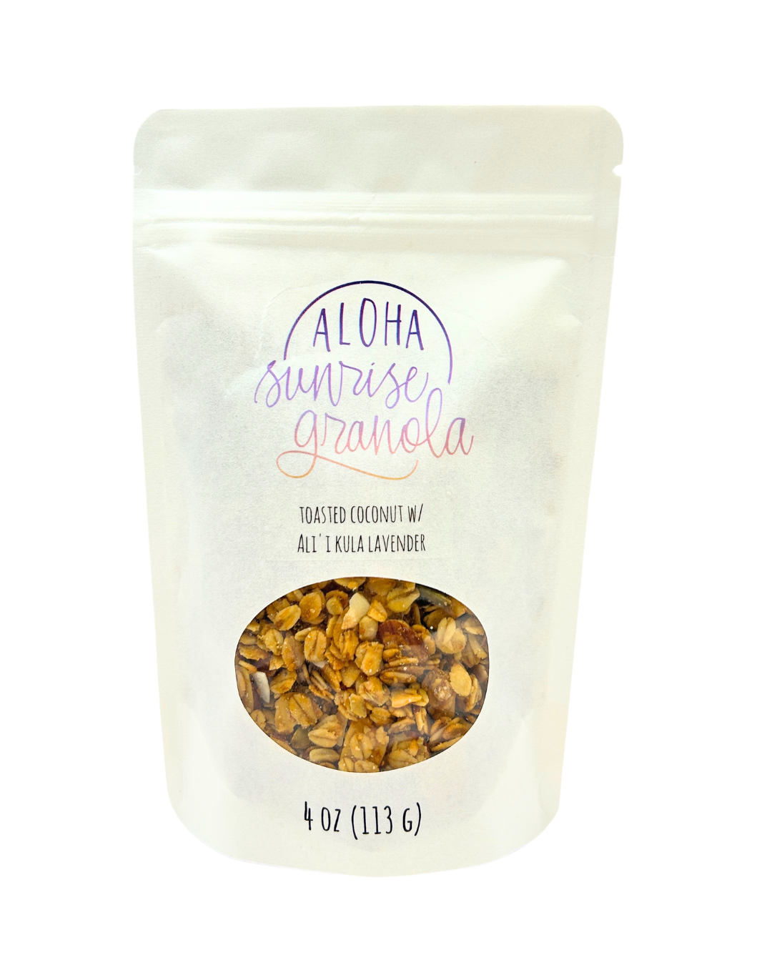Aloha Sunrise Granola - Toasted Coconut w/ Ali'i Kula Lavender by Tastes of Aloha