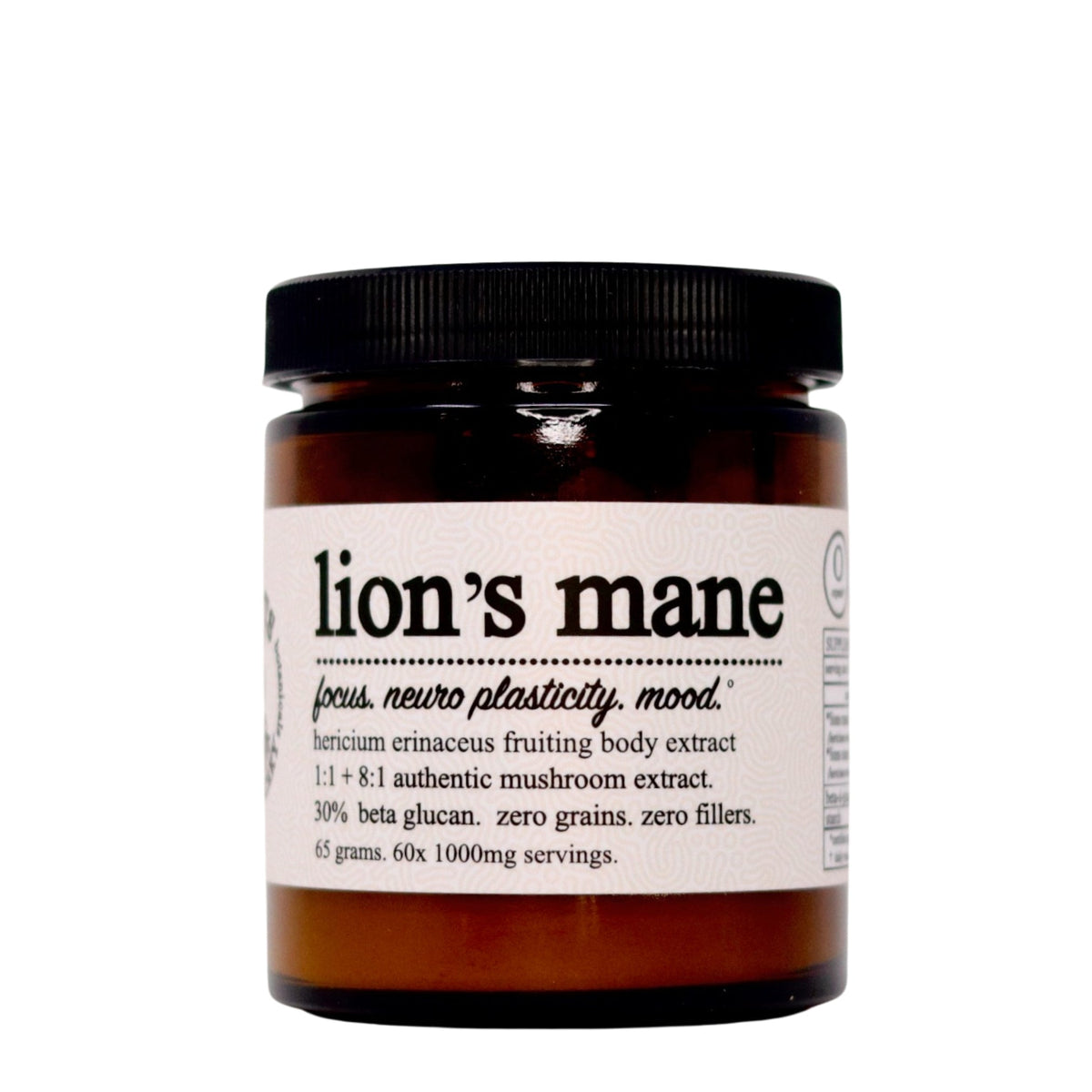 lion's mane extract. organic, Supplement from Roots Apothecary