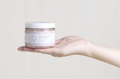 Lavender Natural Bath Salt Soak, Health & Beauty from Lizush