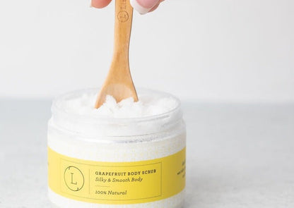 Moisturizing set with Grapefruit body oil and Body scrub, Health & Beauty from Lizush