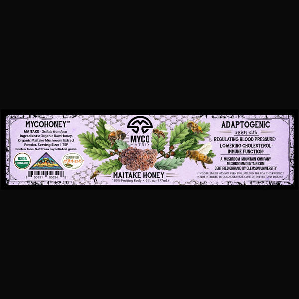 Maitake MycoHoney(TM), Health & Beauty from Mushroom Mountain